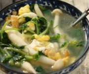 豌豆海鲜菇汤