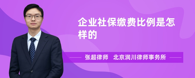 企业社保缴费比例是怎样的