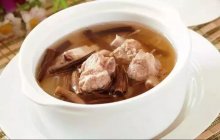 茶树菇排骨汤怎么做