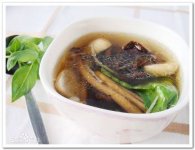 海鲜菇炒豆腐   保容养颜暖身体